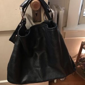 Large Leather Hobo Bag